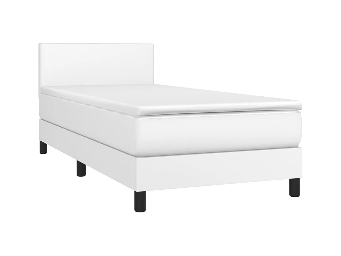 Cadre de lit LED blanche 203 x 100 x 88 cm TDL0208731