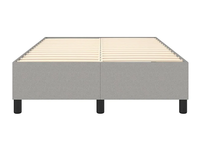Sommier à lattes sur tissu grise 203 x 120 x 35 cm TDL0207204