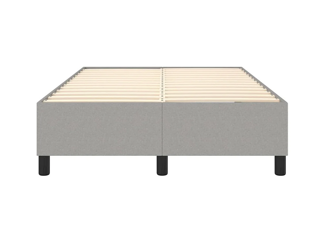 Sommier à lattes sur tissu grise 203 x 120 x 35 cm TDL0207204