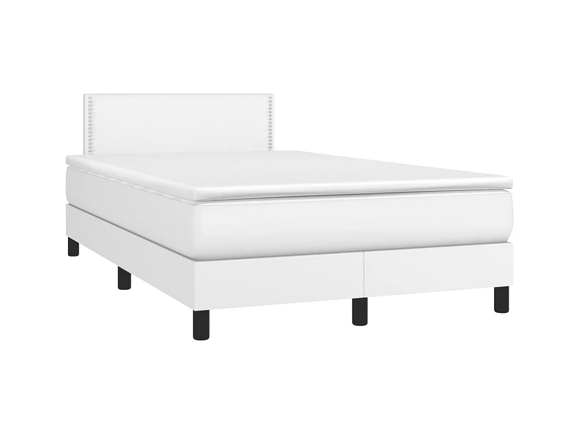 Cadre de lit LED blanche 203 x 120 x 88 cm TDL0208728