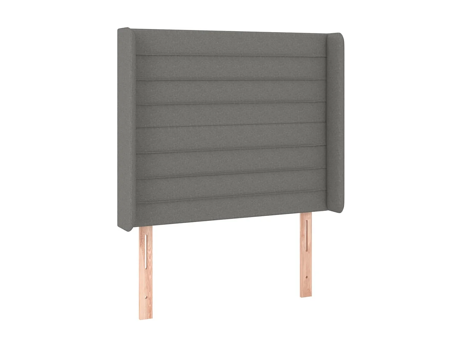 Cadre de lit LED tissu grise 203 x 103 x 128 cm TDL0208449