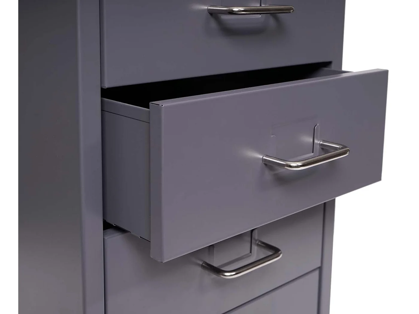 Caisson à tiroirs armoire grise 46 x 7 x 62 cm 04_0008262