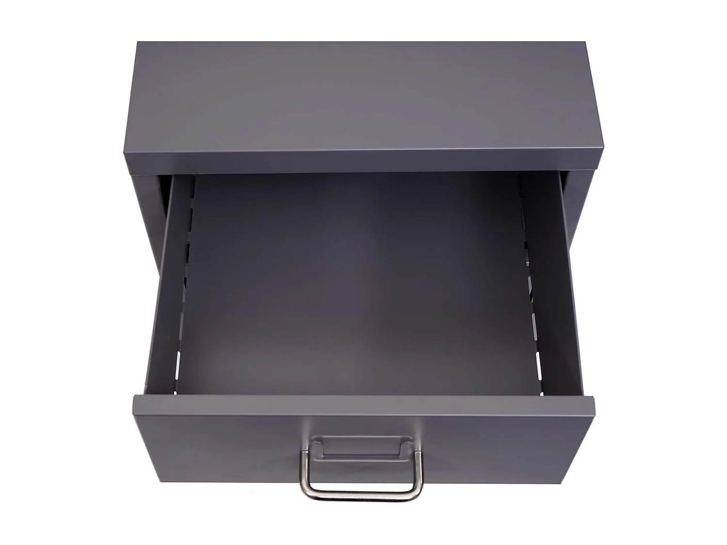 Caisson à tiroirs armoire grise 46 x 7 x 62 cm 04_0008262