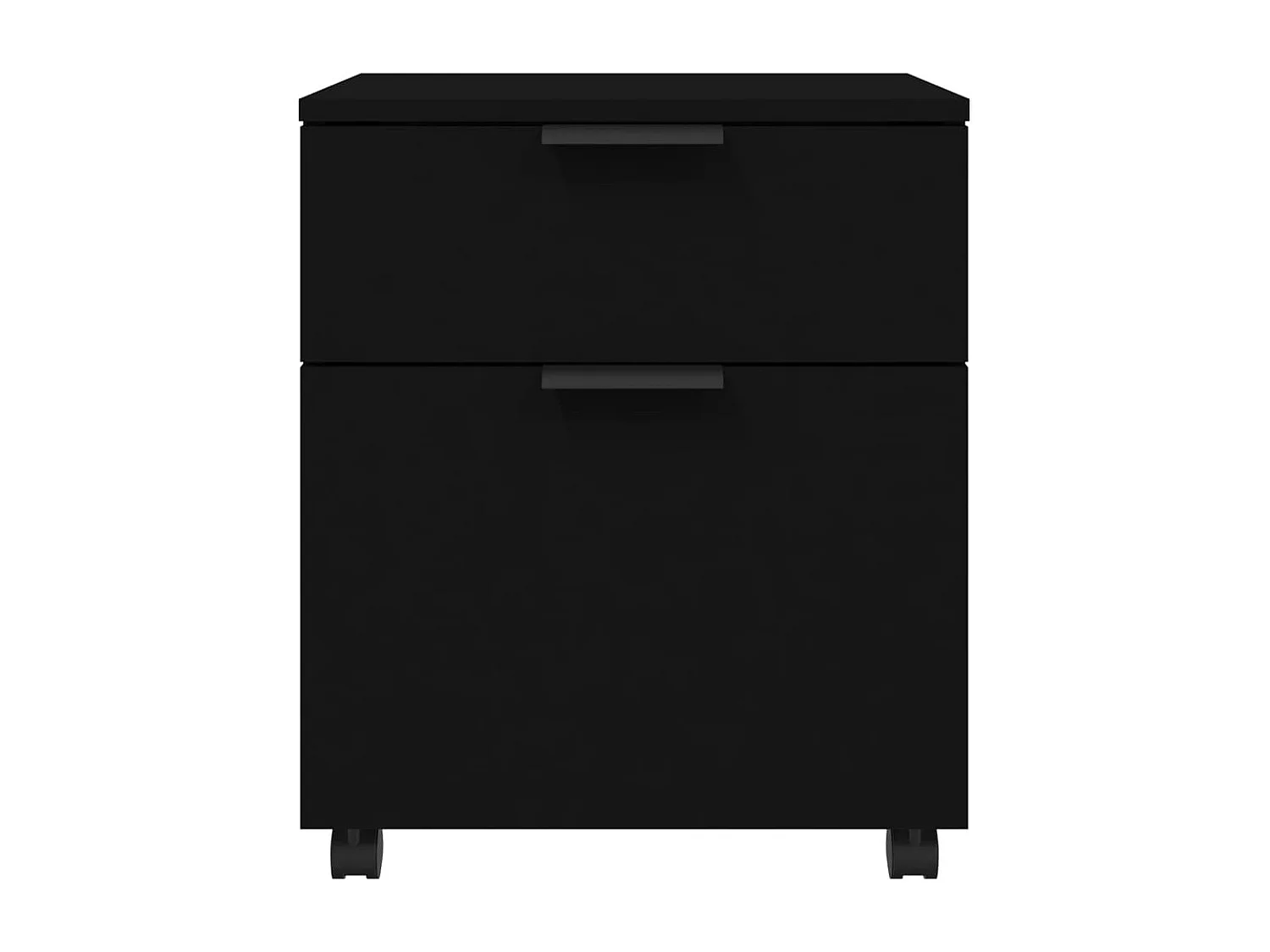 Caissons à tiroirs meuble bois marron 45 x 38 x 54 cm DEC024565