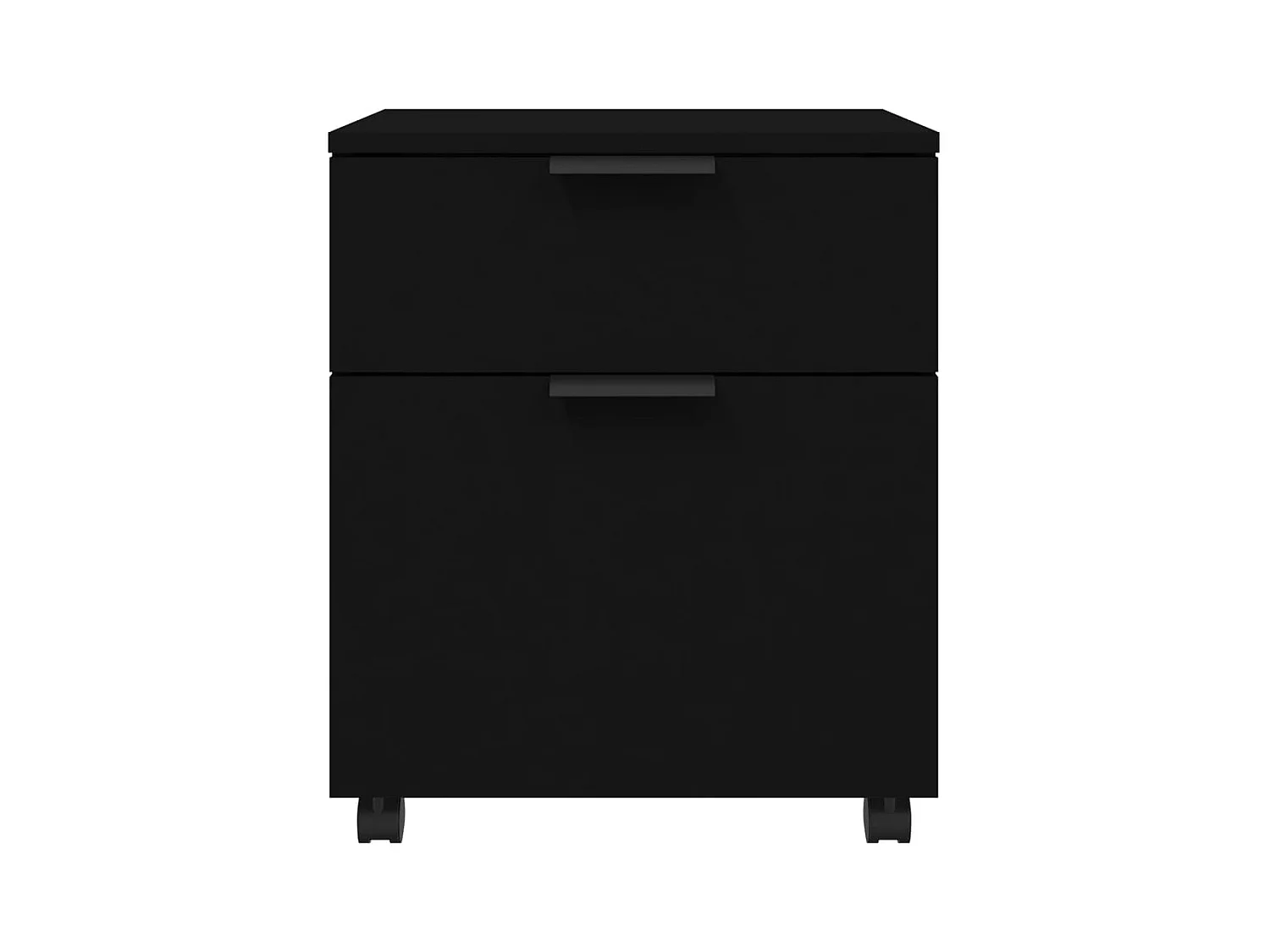 Caissons à tiroirs meuble bois marron 45 x 38 x 54 cm DEC024565