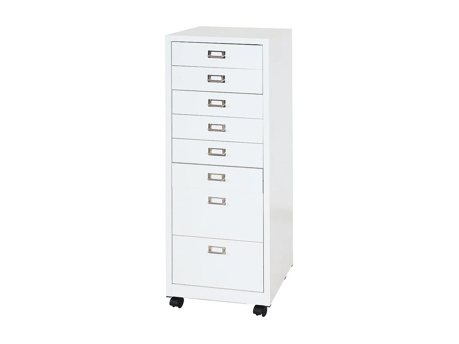 Caisson à tiroirs meuble blanche 51 x 22 x 124 cm 04_0008263