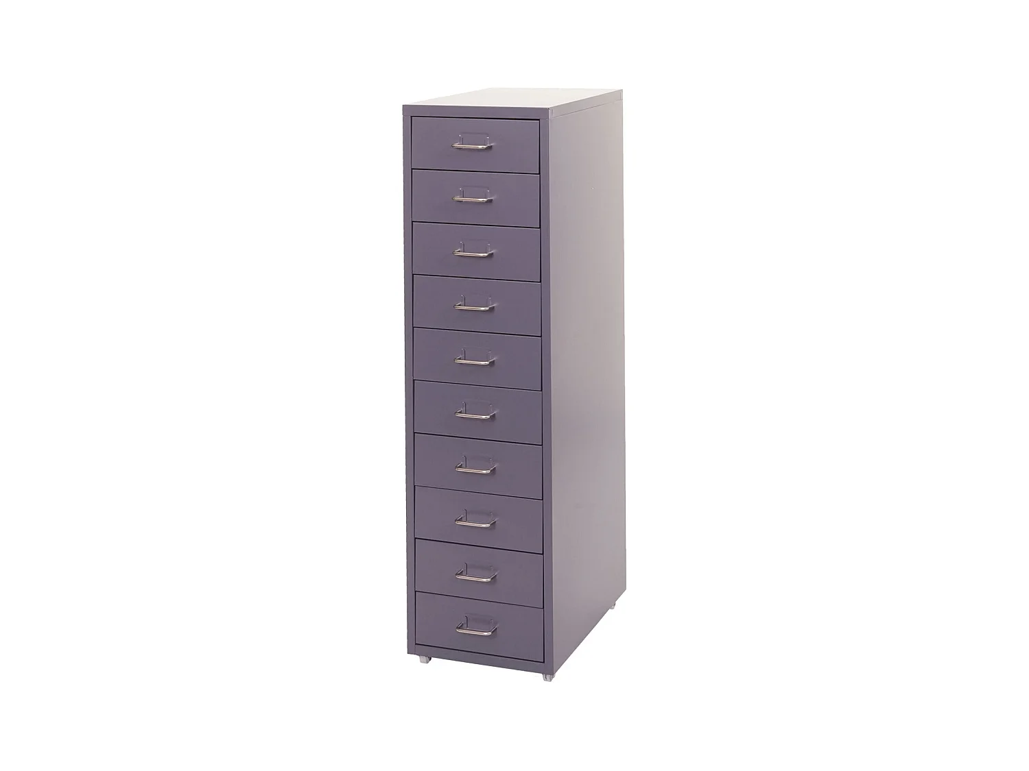 Caisson à tiroirs armoire grise 46 x 8 x 115 cm 04_0008256