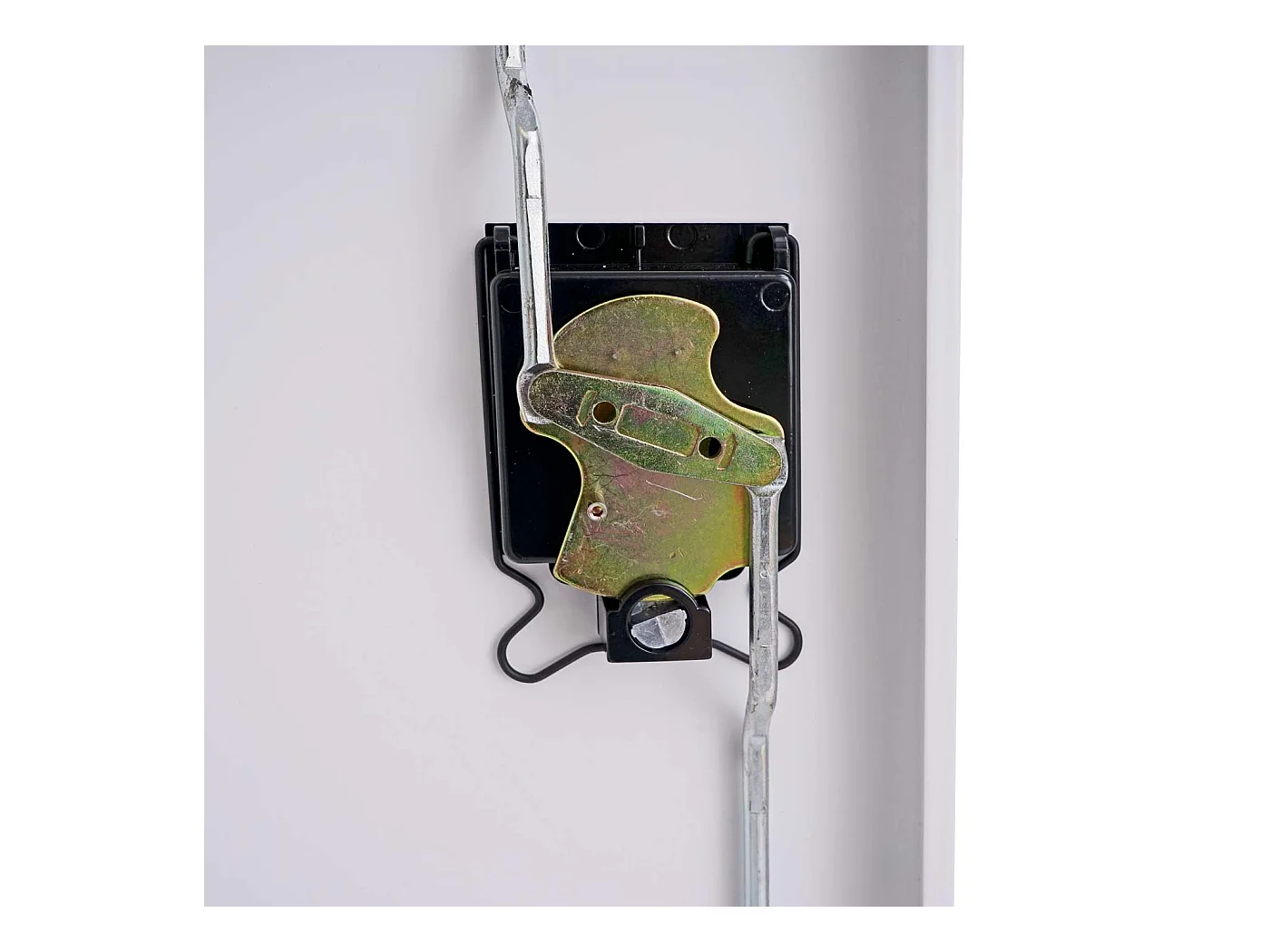 Armoire de bureau étagère métal blanche 90 x 40 x 140 cm 04_0001472