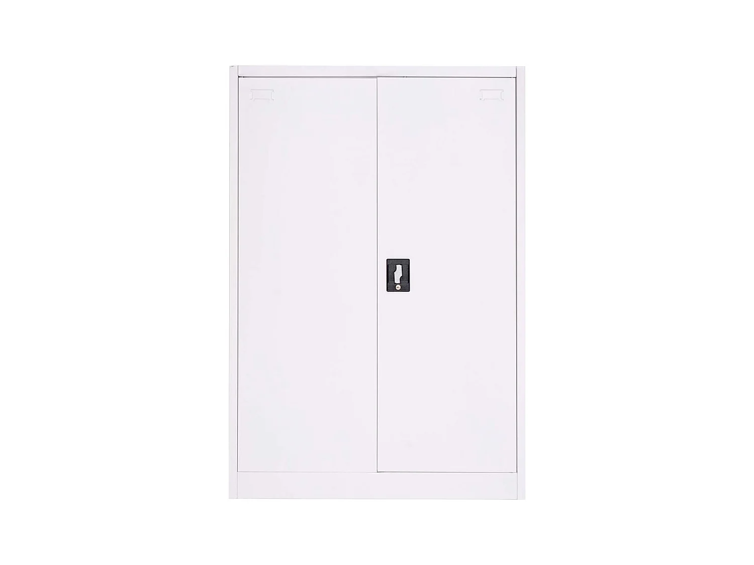 Armoire de bureau étagère métal blanche 90 x 40 x 140 cm 04_0001472