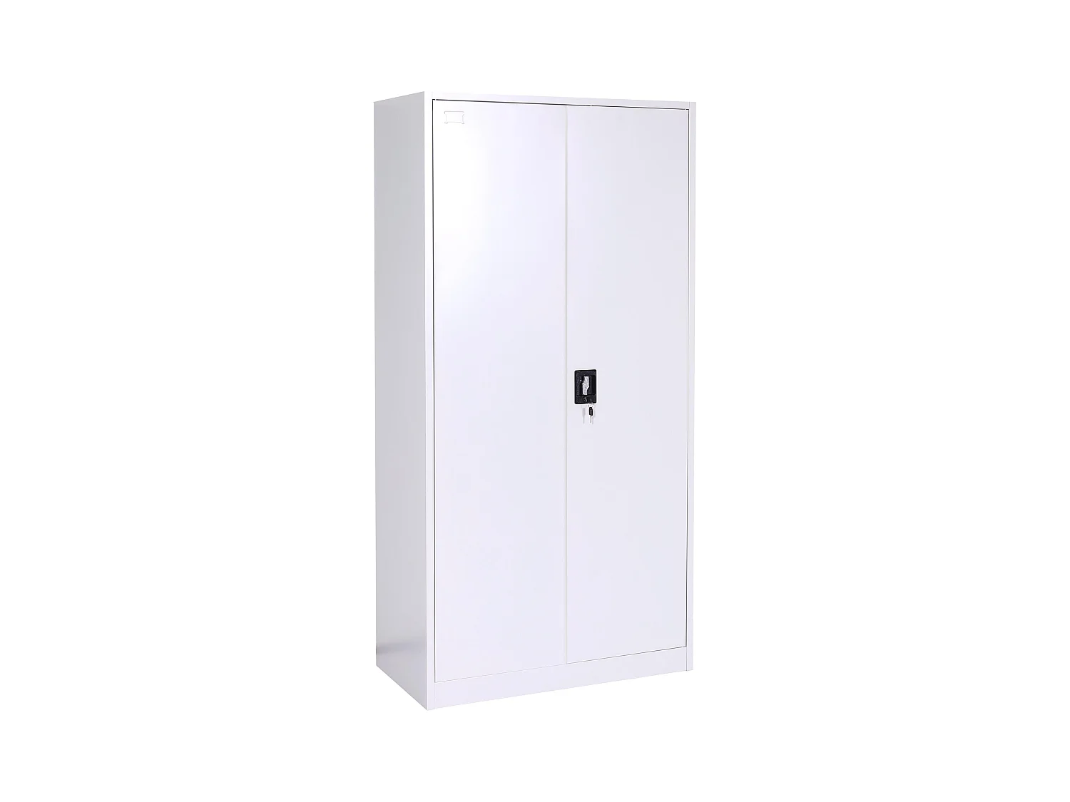 Casier armoire de bureau métal grise 97 x 10 x 192 cm 04_0006414