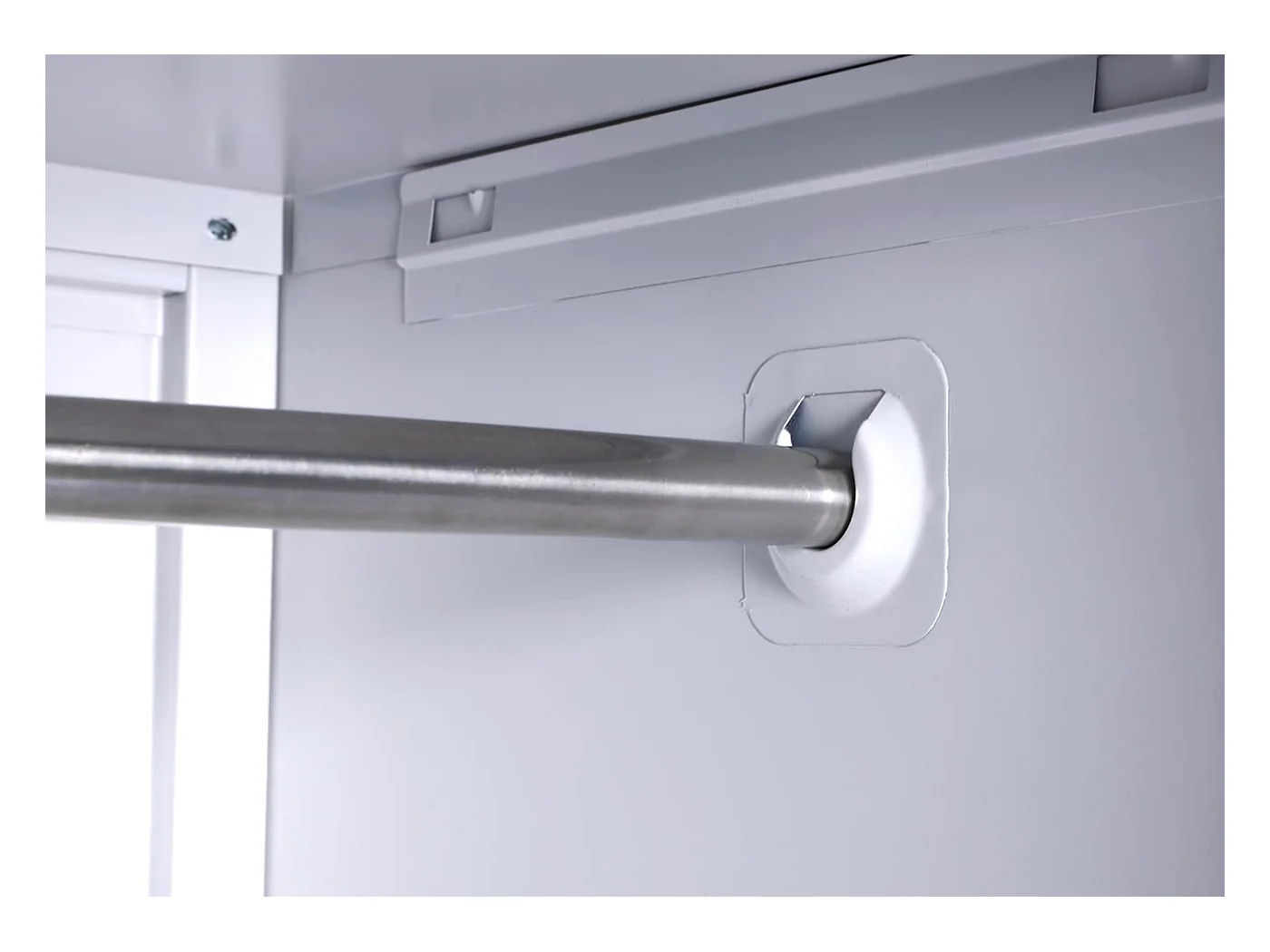 Casier armoire de bureau métal grise 97 x 10 x 192 cm 04_0006414