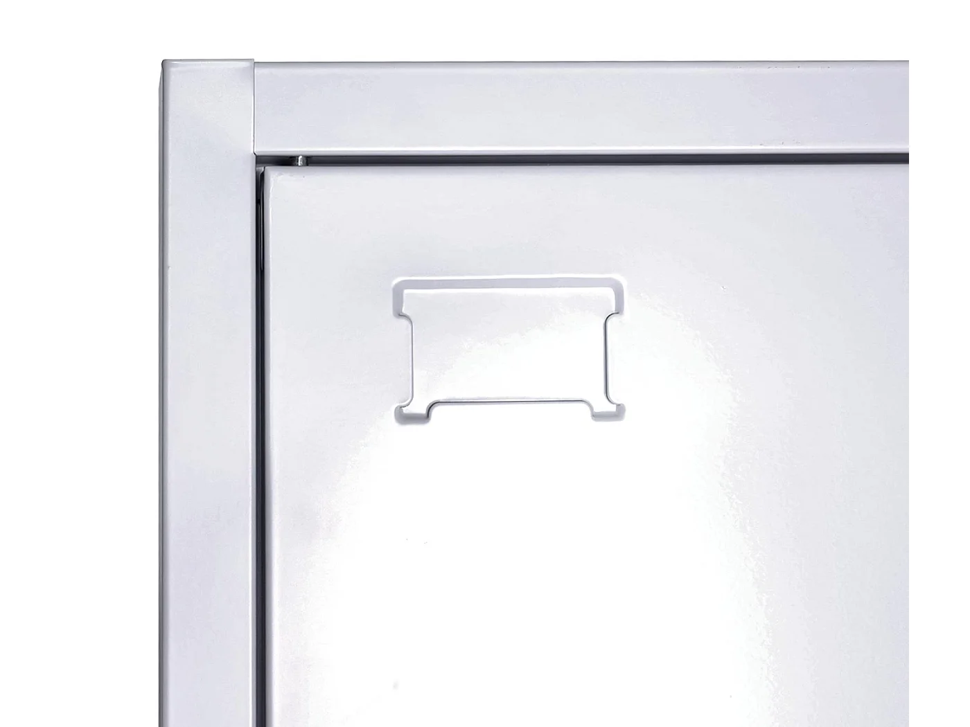 Casier armoire de bureau métal grise 97 x 10 x 192 cm 04_0006414