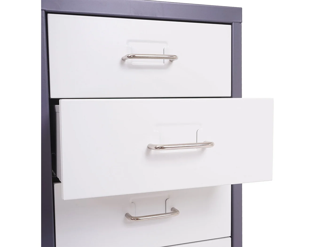 Caisson à tiroirs armoire blanche 46 x 8 x 74 cm 04_0008260