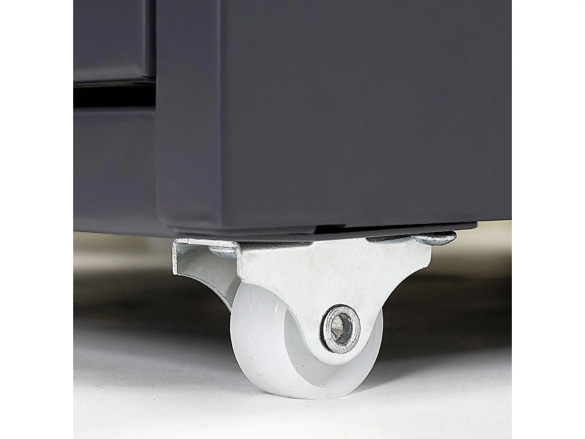 Caisson à tiroirs meuble grise 28 x 41 x 69 cm 04_0004358