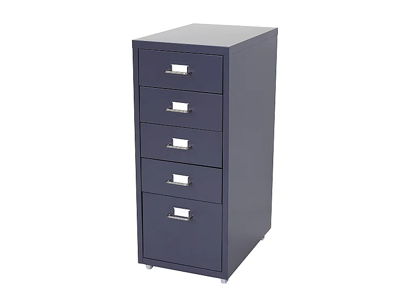 Caisson à tiroirs meuble grise 28 x 41 x 69 cm 04_0004358