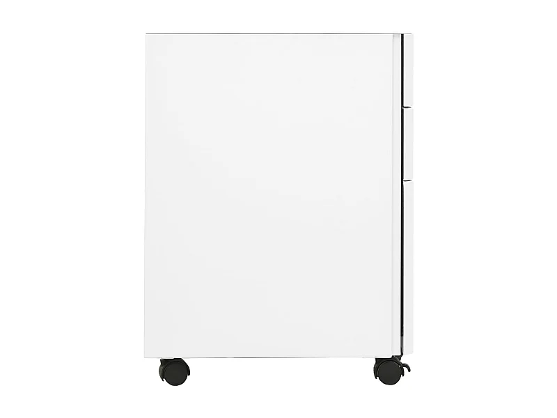 Caissons à tiroirs meuble blanche 30 x 45 x 59 cm DEC024570