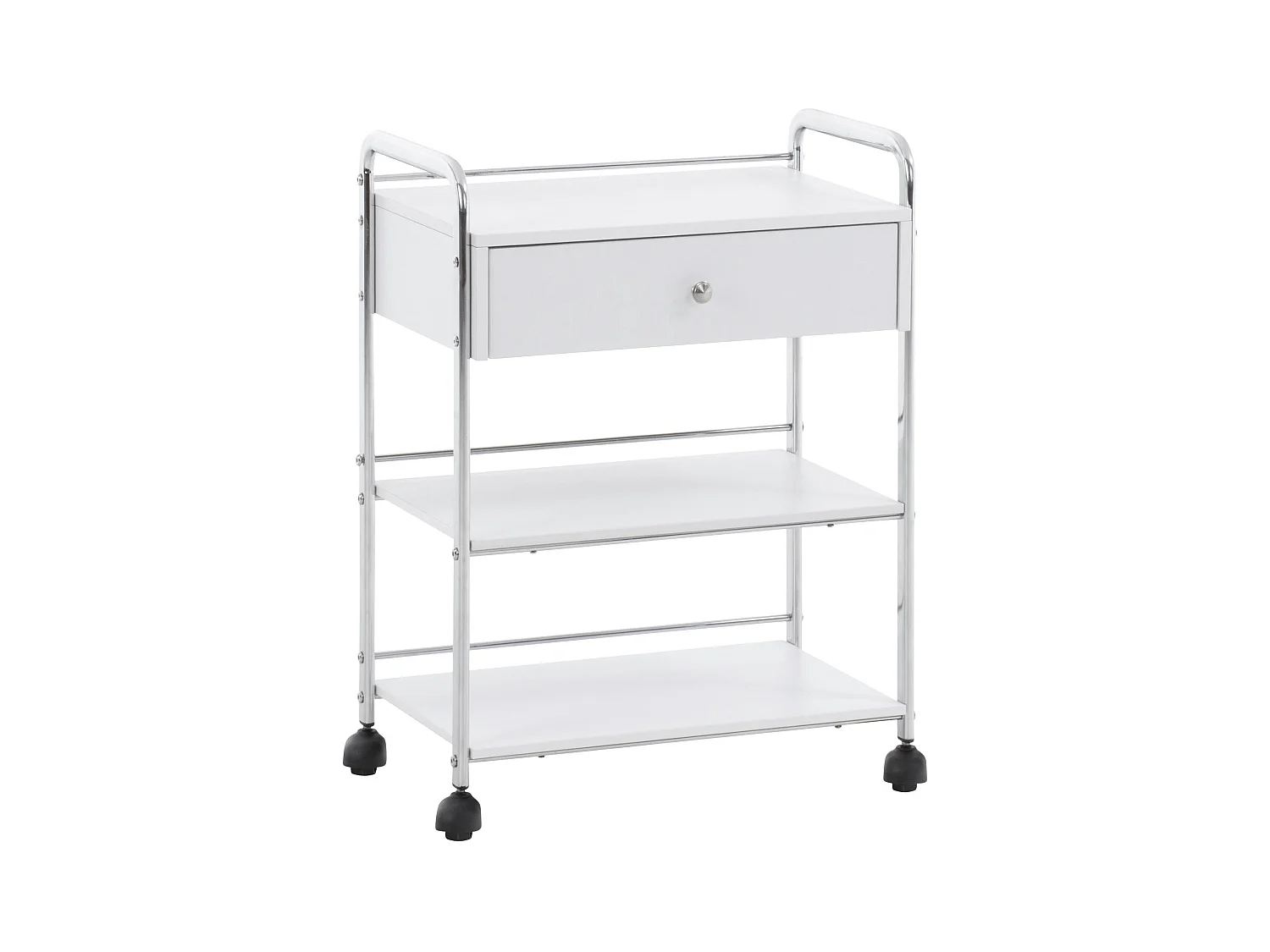 Chariot de service caisson blanche 59 x 36 x 82 cm 10_0003064