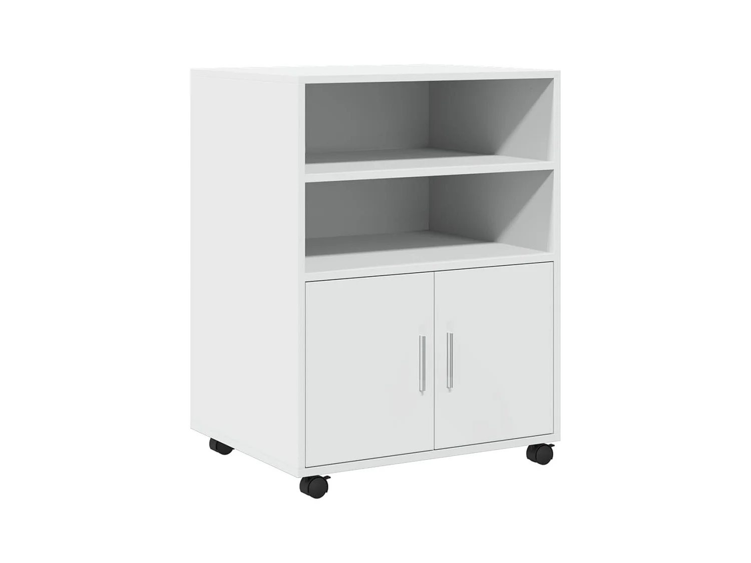 Meuble de bureau sur bois blanche 60 x 48 x 81 cm DEC024490