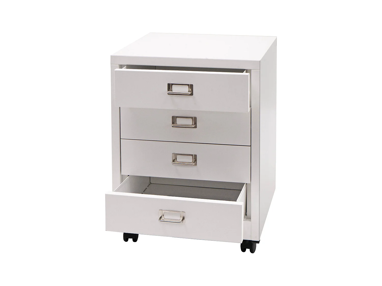 Caisson à tiroirs meuble blanche 50 x 23 x 63 cm 04_0008266