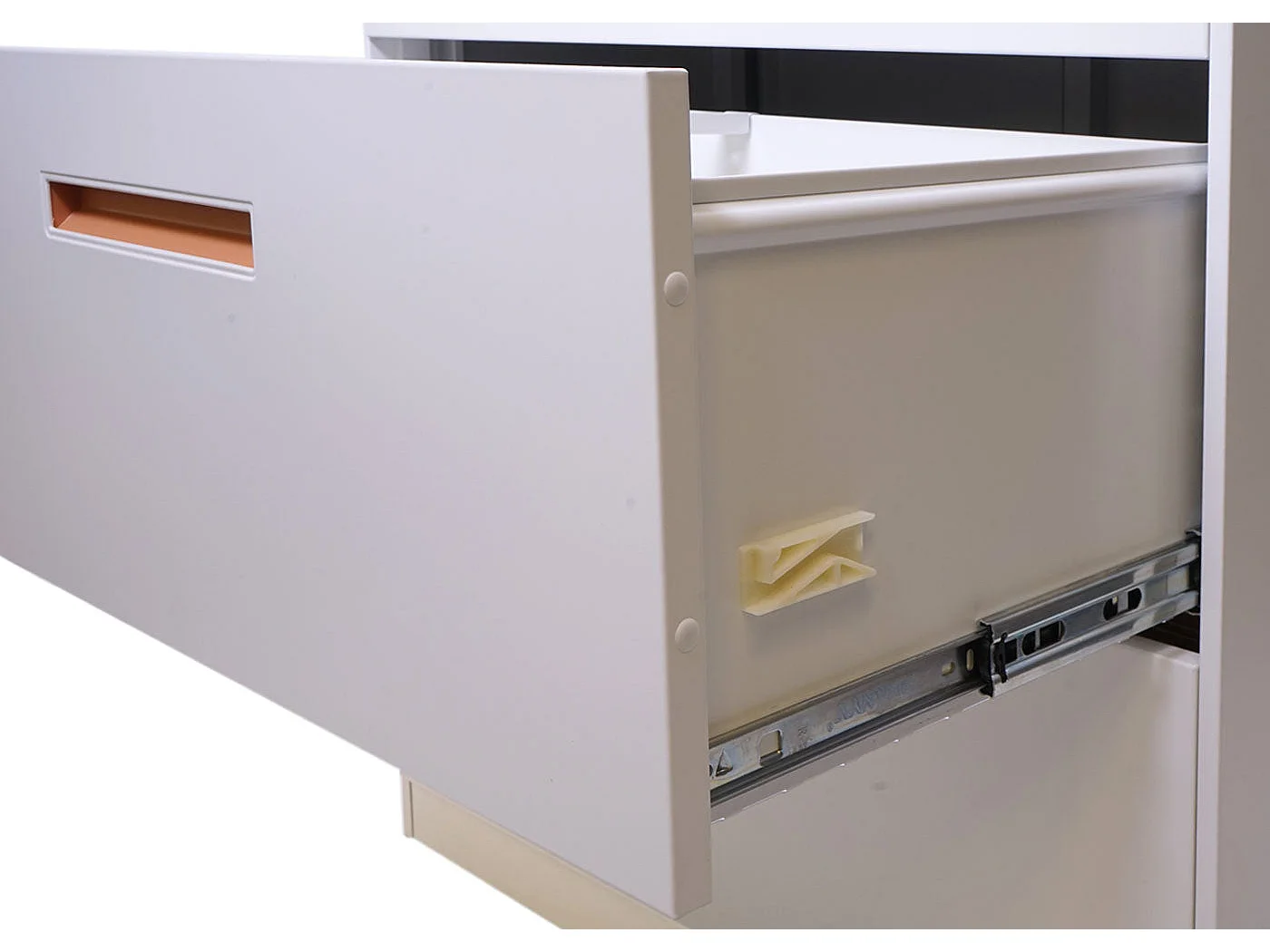 Armoire de bureau rangement blanche 76 x 46 x 103 cm 04_0001030