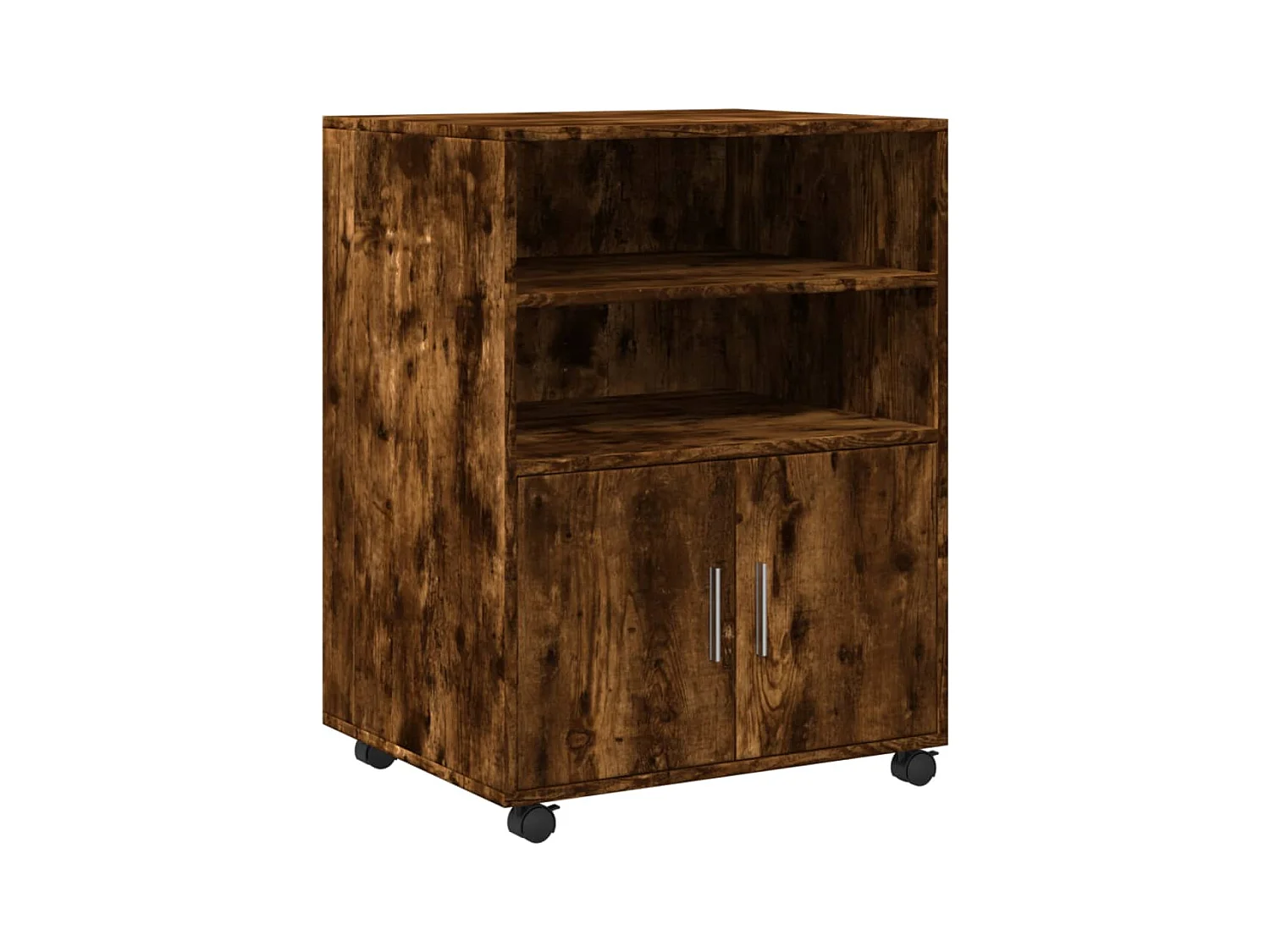 Meuble de bureau sur bois beige 60 x 48 x 81 cm DEC024492