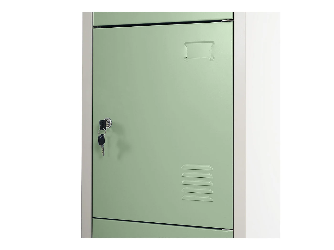 Caisson à tiroirs casier métal argentée 37.5 x 42.5 x 42 cm 04_0001649