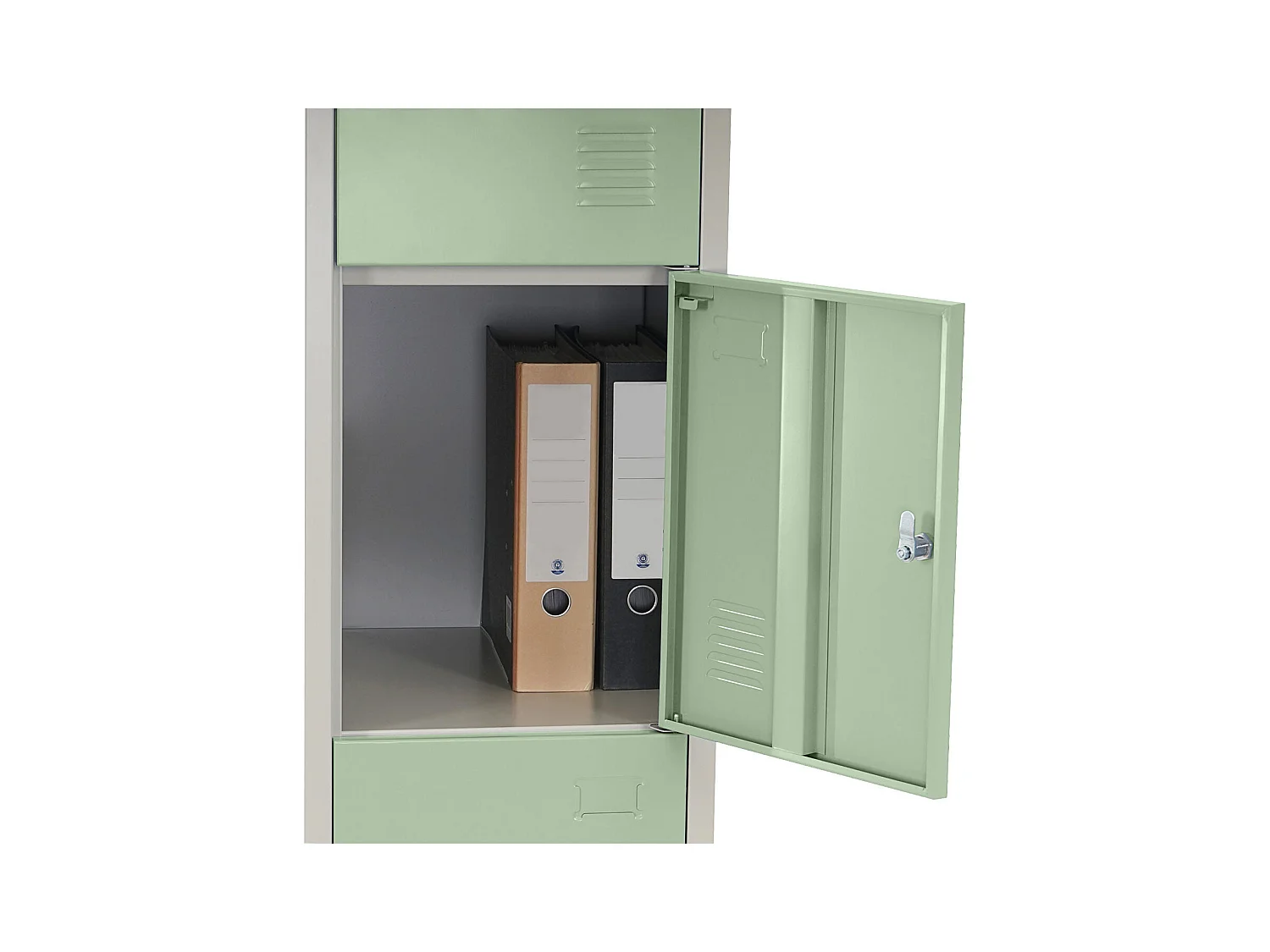 Caisson à tiroirs casier métal argentée 37.5 x 42.5 x 42 cm 04_0001649