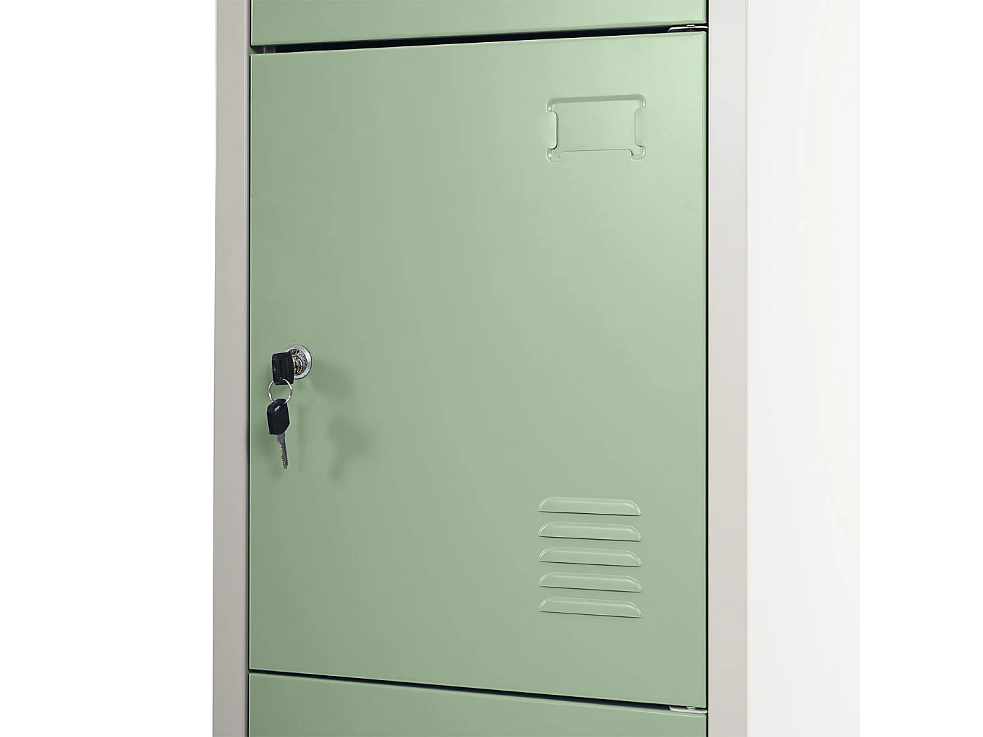 Caisson à tiroirs casier métal argentée 37.5 x 42.5 x 42 cm 04_0001649