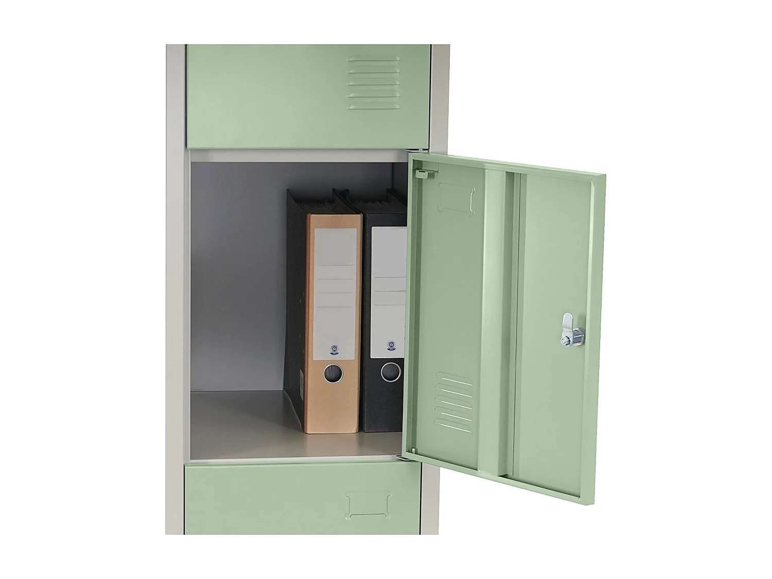 Caisson à tiroirs casier métal argentée 37.5 x 42.5 x 42 cm 04_0001649