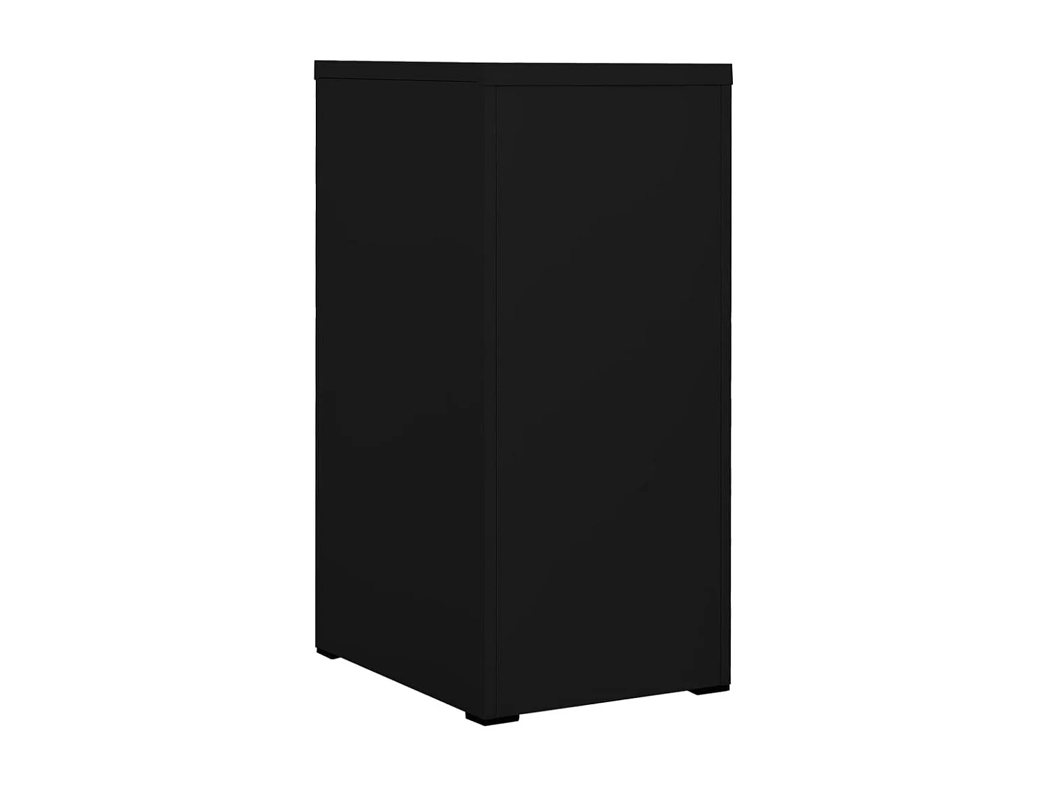 Caissons à tiroirs meuble noire 46 x 62 x 102.5 cm DEC024585