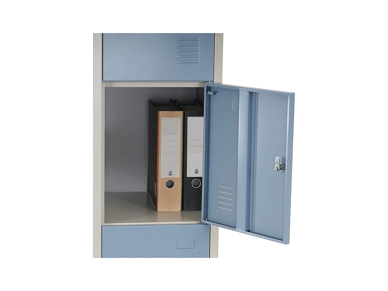 Caisson à tiroirs casier métal bleue 37.5 x 42.5 x 42 cm 04_0001648