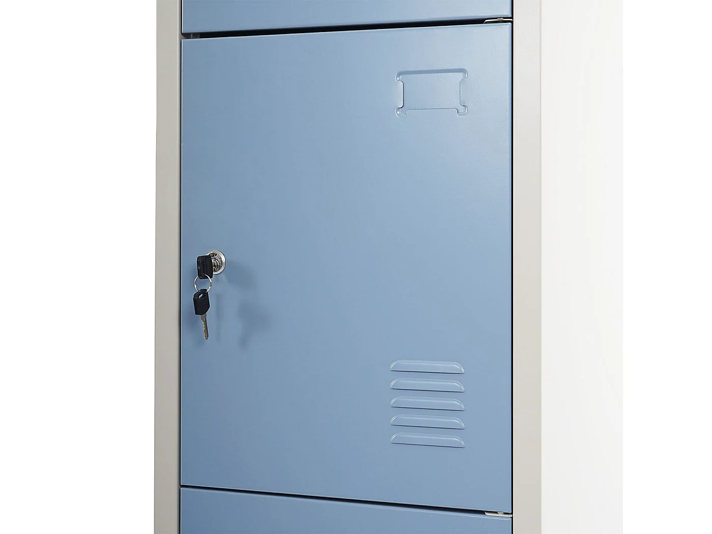 Caisson à tiroirs casier métal bleue 37.5 x 42.5 x 42 cm 04_0001648