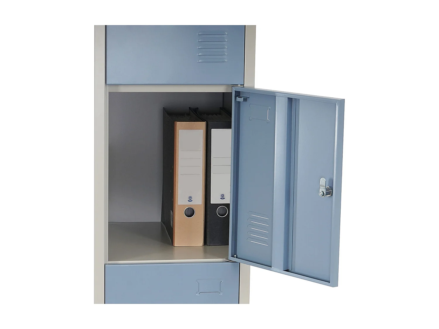 Caisson à tiroirs casier métal bleue 37.5 x 42.5 x 42 cm 04_0001648