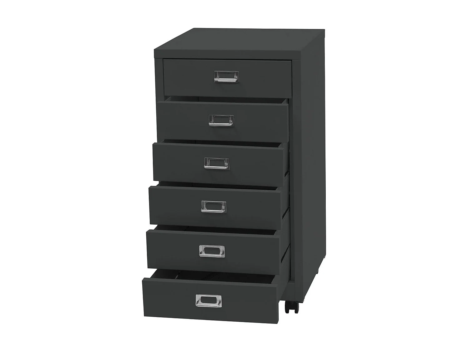 Caisson à tiroirs meuble grise 51 x 26 x 79 cm 04_0008273