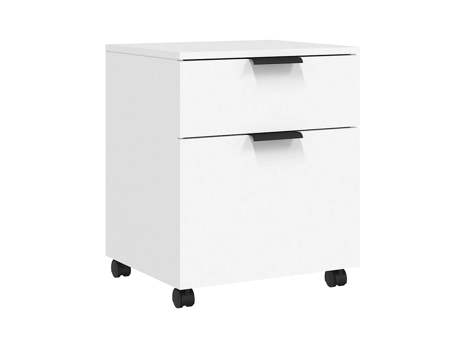 Caissons à tiroirs meuble bois blanche 45 x 38 x 54 cm DEC024560