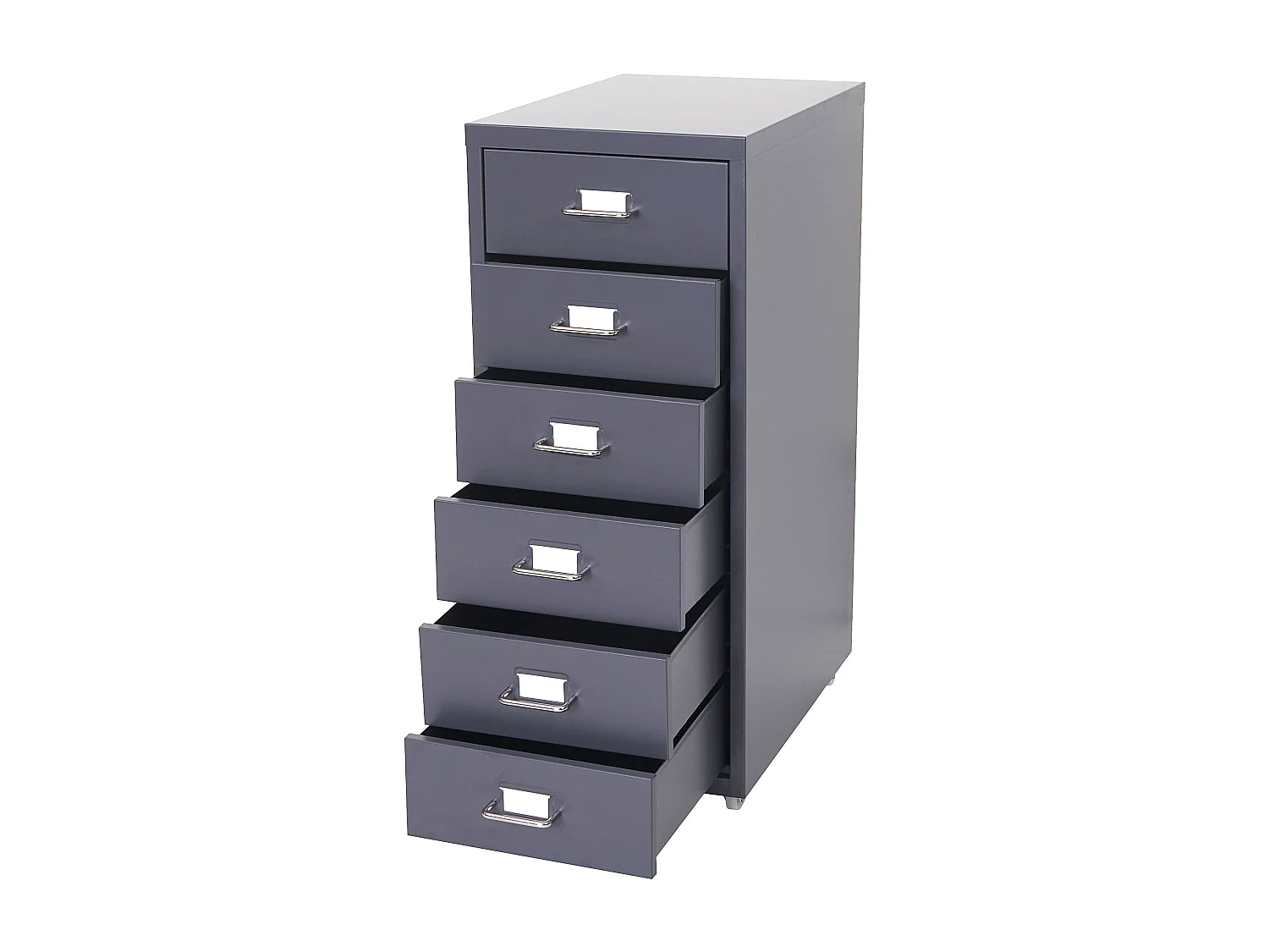 Caisson à tiroirs en grise 28 x 41 x 69 cm 04_0004354