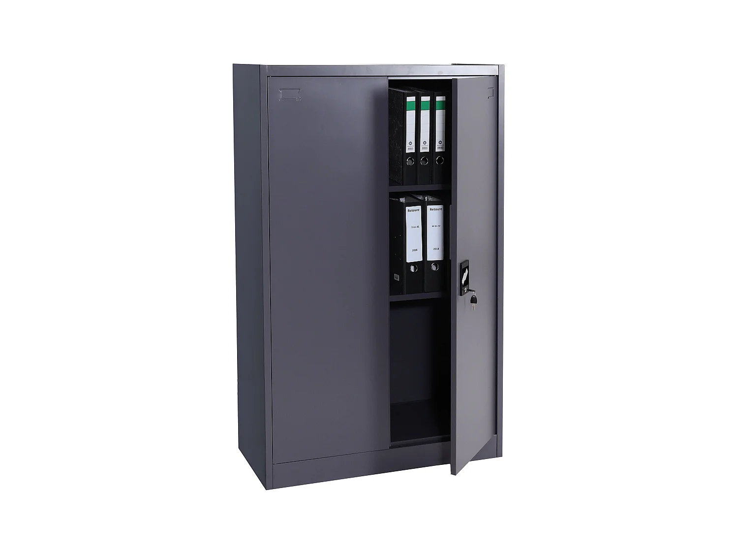 Armoire de bureau en grise 94 x 8 x 145 cm 04_0006412