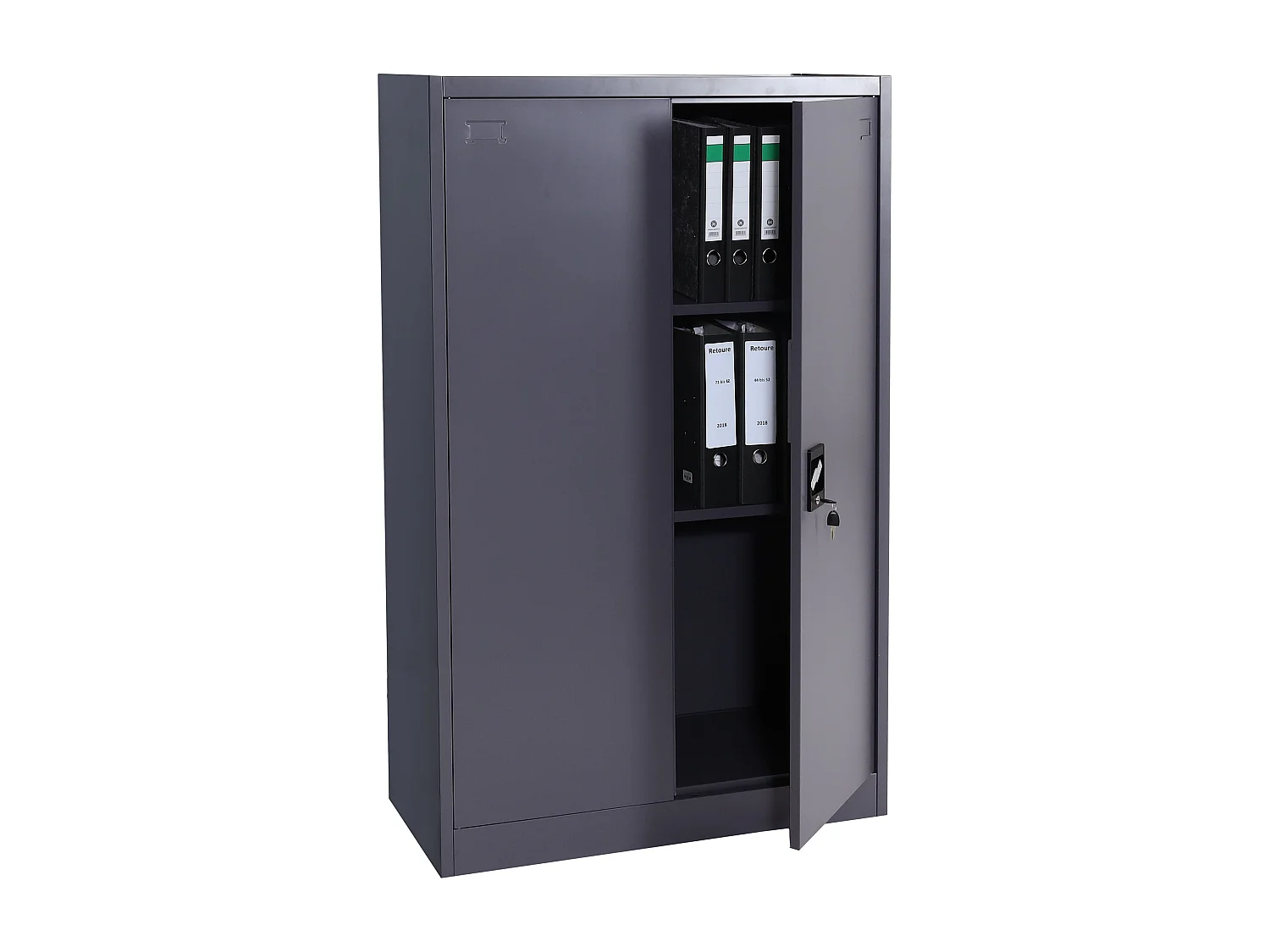 Armoire de bureau en grise 94 x 8 x 145 cm 04_0006412