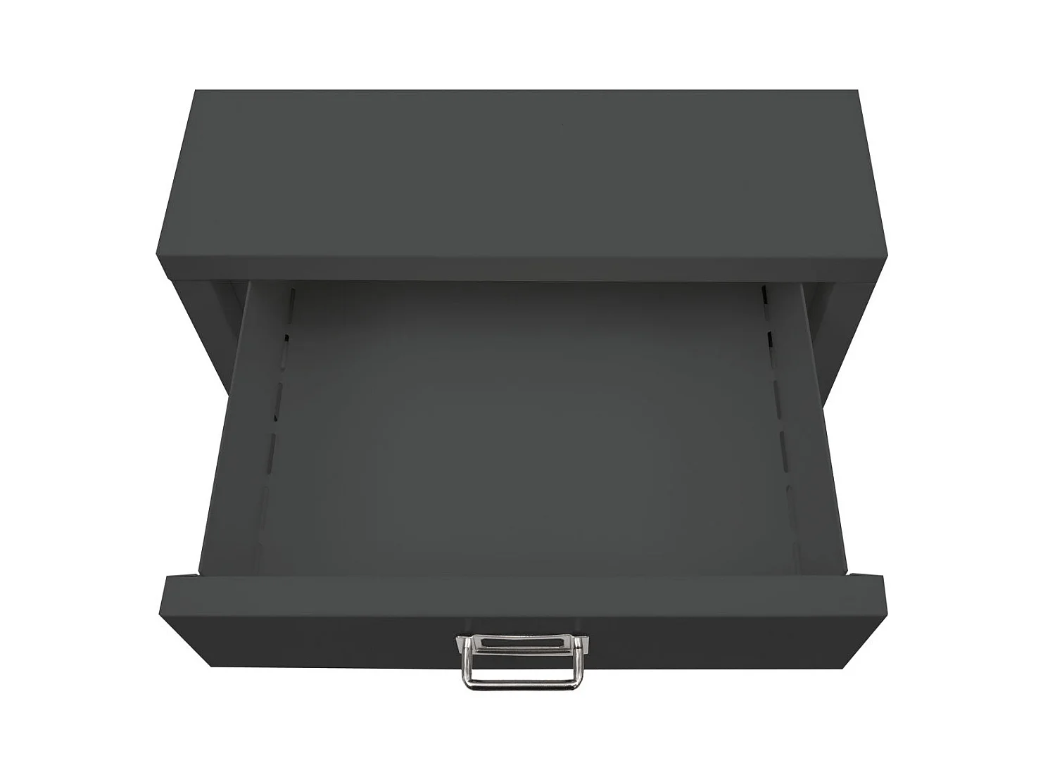 Caisson à tiroirs meuble métal grise 51 x 25 x 81 cm 04_0008270