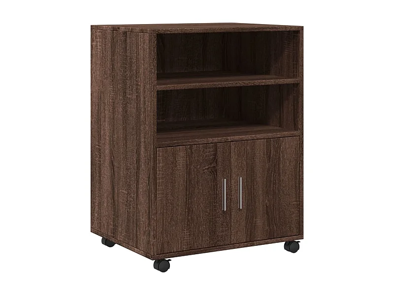 Meuble de bureau sur bois marron 60 x 48 x 81 cm DEC024493