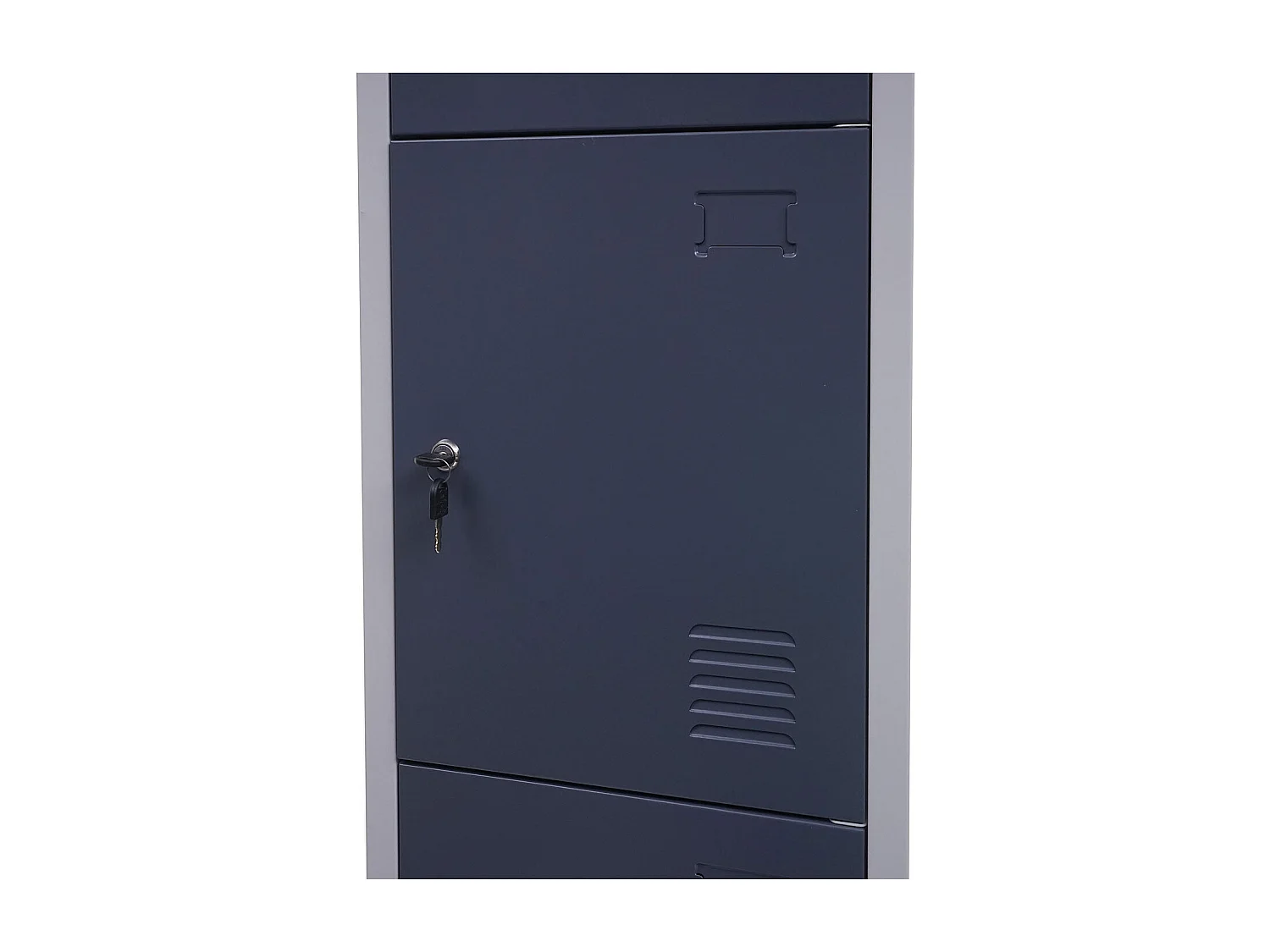 Casier armoire de rangement grise 52 x 9 x 187 cm 04_0007262