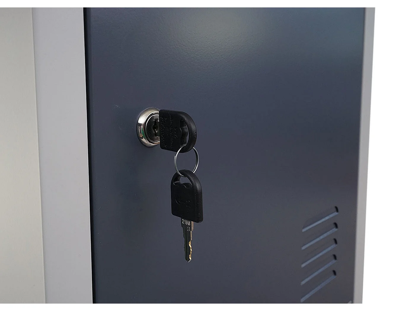 Casier armoire de rangement grise 52 x 9 x 187 cm 04_0007262