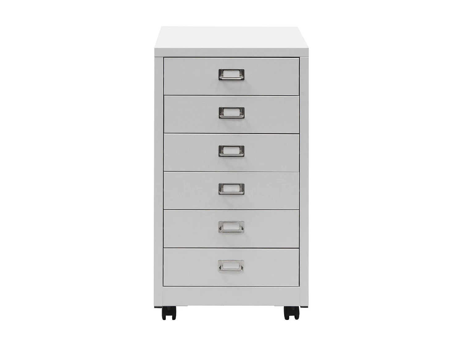 Caisson à tiroirs armoire métal blanche 51 x 26 x 79 cm 04_0008272