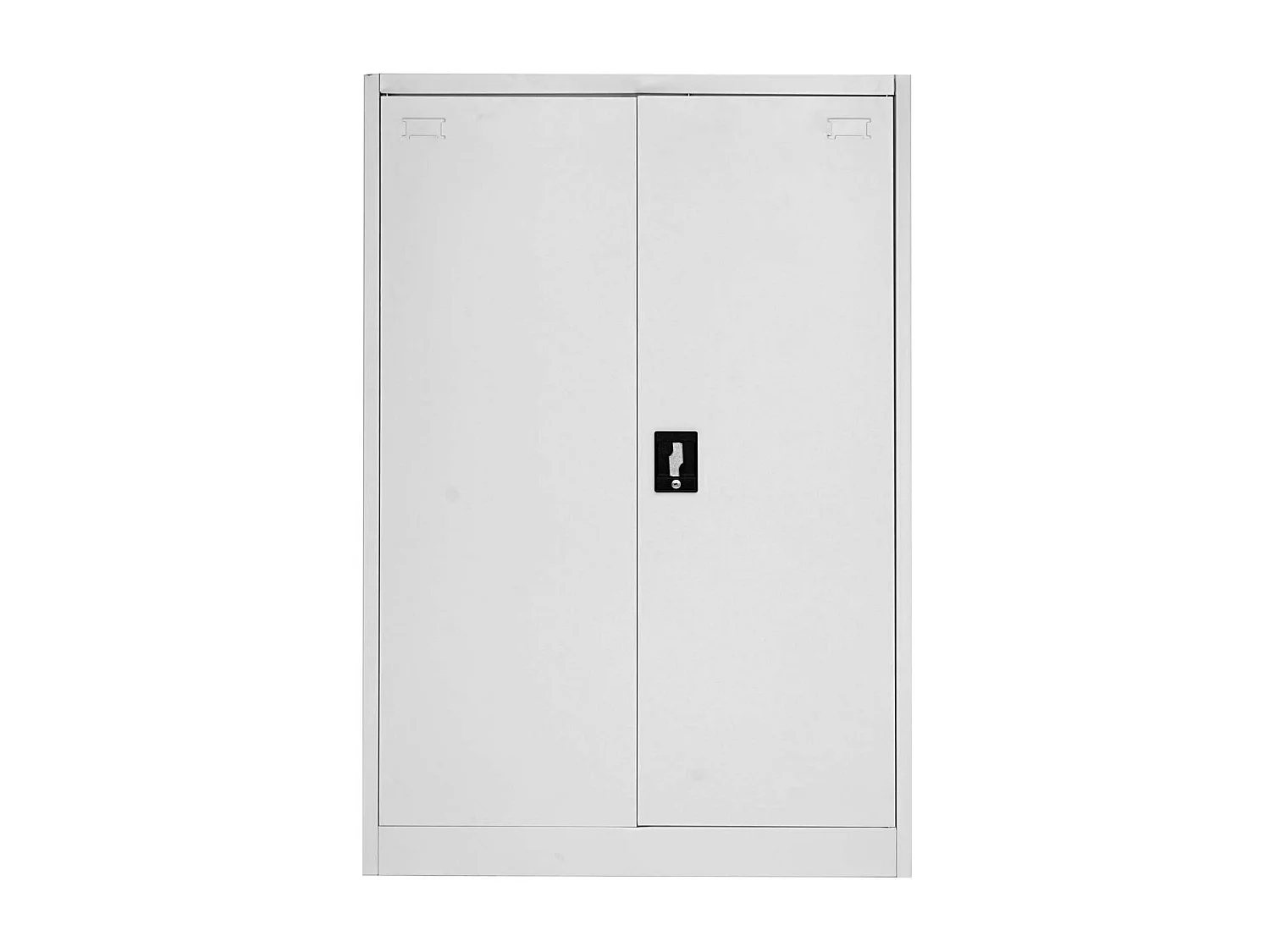 Armoire de bureau étagère métal grise 90 x 40 x 140 cm 04_0001471