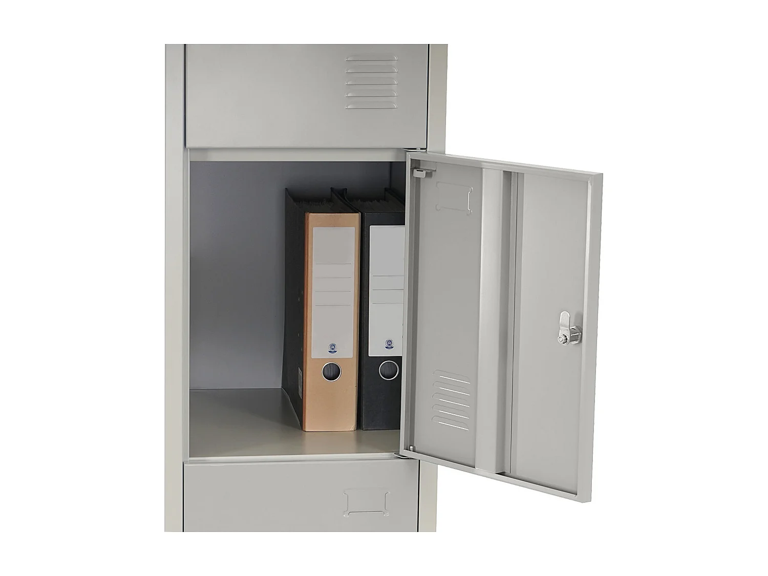 Caisson à tiroirs casier métal grise 37.5 x 42.5 x 42 cm 04_0001650