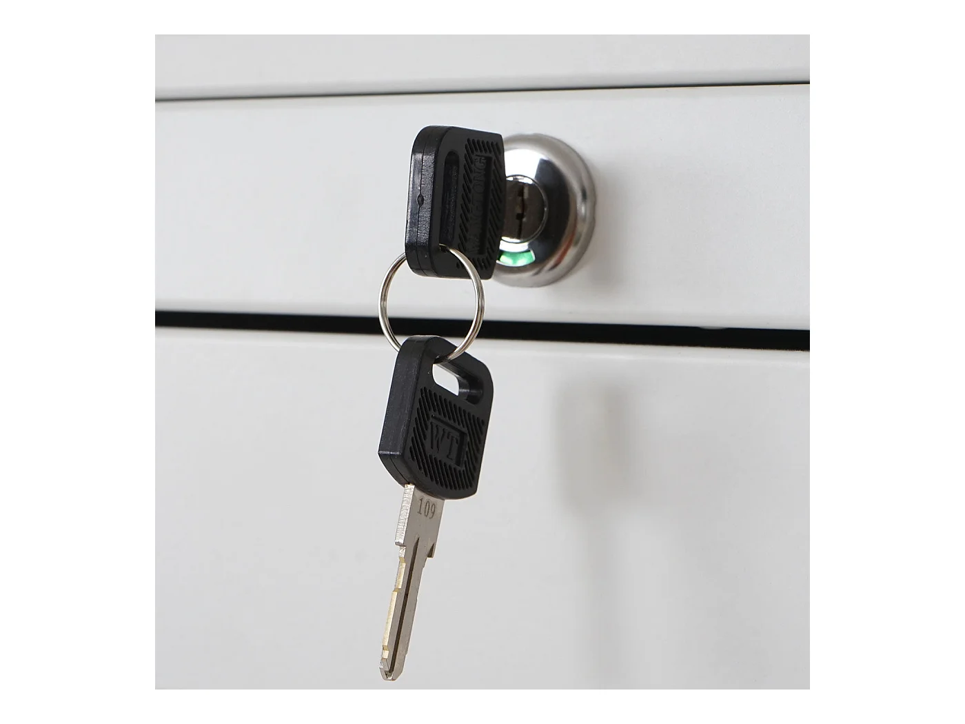 Armoire de bureau avec grise 76 x 46 x 132 cm 04_0001031