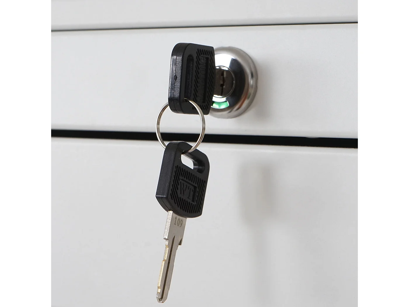 Armoire de bureau avec grise 76 x 46 x 132 cm 04_0001031