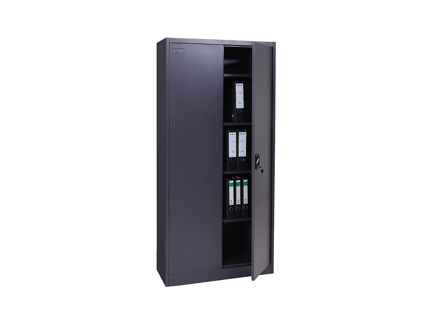 Armoire de bureau en grise 94 x 8 x 188 cm 04_0006413