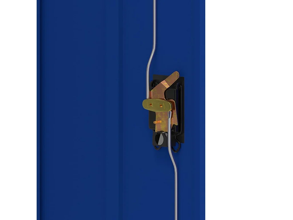 Caissons à tiroirs meuble bleue 90 x 40 x 70 cm DEC024550