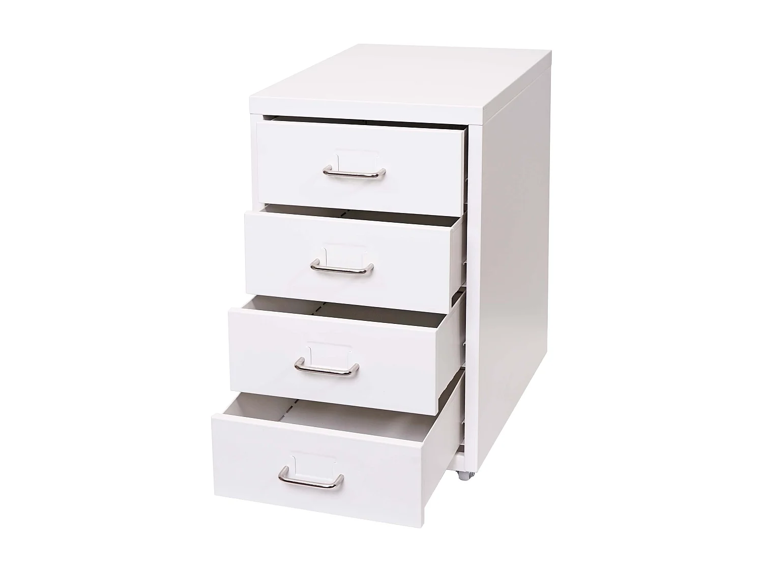 Caisson à tiroirs armoire blanche 46 x 7 x 62 cm 04_0008261